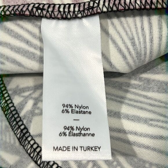 Elizabeth and James Palm Print Bodycon Mini Dress - Picture 6 of 7